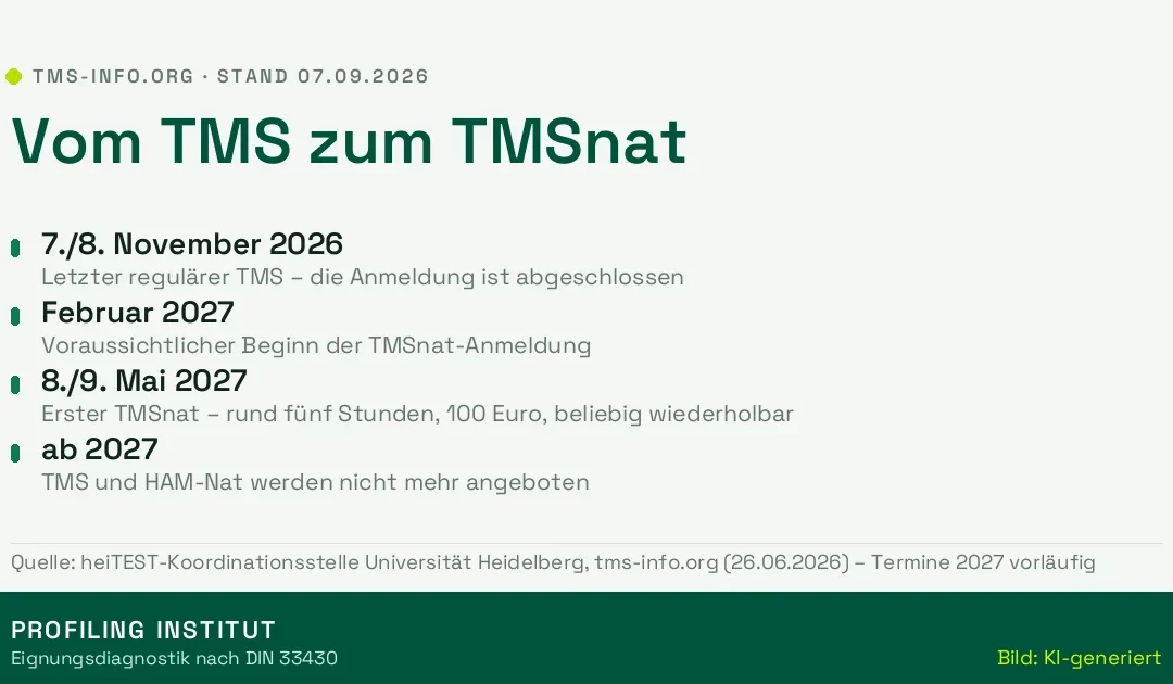 Wie meistert man den Medizinertest?