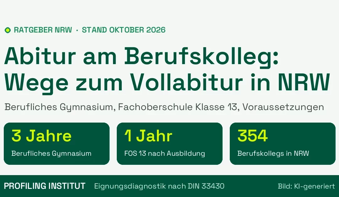 Abitur am Berufskolleg: Wege, Voraussetzungen und Dauer in NRW