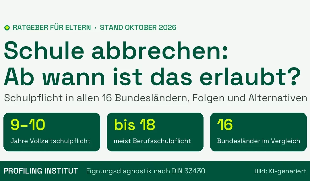 Schule abbrechen: Ab wann ist das erlaubt – und was tun, wenn mein Kind es will?